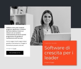 Leader Del Software Di CrescitaModifica - Progettazione Di Siti Web Professionali