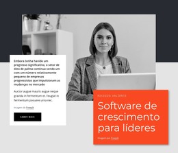 Modelo CSS Para Líderes De Software De CrescimentoEditar