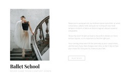 Škola Baletu A Tance - Builder HTML