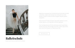Ballett- Und Tanzschule Website Design