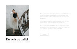 Escuela De Ballet Y Danza Tema De Wordpress