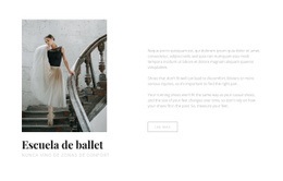 Escuela De Ballet Y Danza - Plantilla HTML5 Gratuita