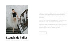 Escuela De Ballet Y Danza: Tema De WordPress Fácil De Usar