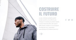 Fantastico Design Del Sito Web Per Costruire Città Insieme