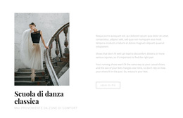 Scuola Di Danza E Balletto - Tema WordPress Facile Da Usare