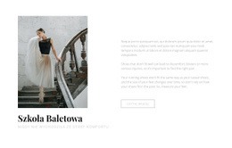 Szkoła Baletu I Tańca - Darmowy Szablon HTML5