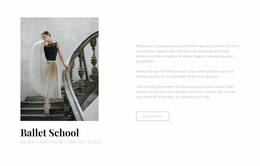 Ballet And Dance School Studio Wordpress