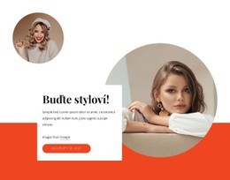 Buďte Styloví – Návrh Webových Stránek