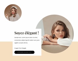 Soyez Élégant - Modèle Joomla Simple