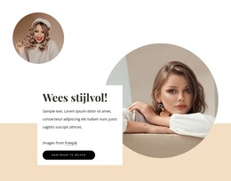 HTML-Pagina Voor Wees Stijlvol