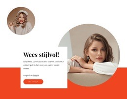 Wees Stijlvol - Website-Ontwerp