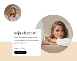 HTML Da Página Para Seja Elegante