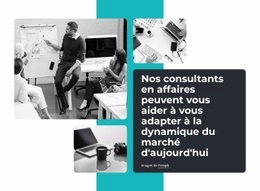 Nos Conseillers Commerciaux - Conception De Site Web Simple