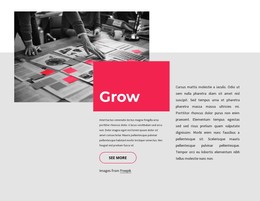 Small Business Consultancy Landing Page Template