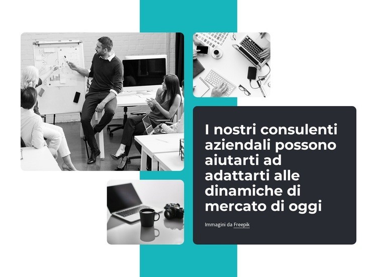 I nostri consulenti aziendali Modelli di Website Builder