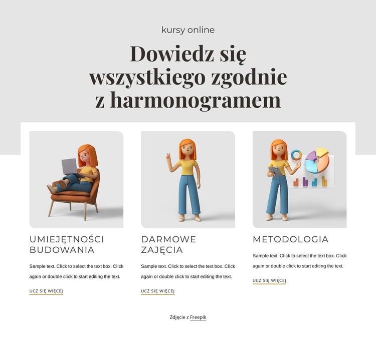 Dowiedz się czegokolwiek Szablon CSS