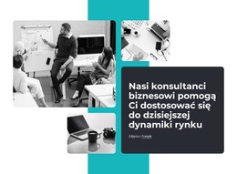 Nasi Konsultanci Biznesowi - W Pełni Responsywny Szablon