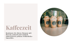 Kaffeezeit – Benutzerdefiniertes WordPress-Theme