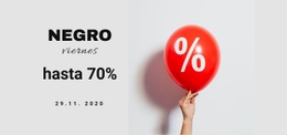 SEO De Página De Destino Para Venta De Viernes Negro Para Todos