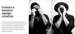 Conozca A Nuestro Equipo - Descarga De Plantilla De Sitio Web