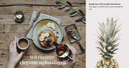 We Creëren Elegante Oplossingen - Gratis Sjabloon