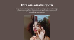 Succesvol Partnerschap - Gratis Websitesjabloon