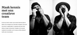 Ontmoet Ons Team - Premium-Sjabloon