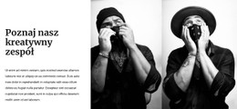Szablon Witryny Poznaj Naszą Drużynę