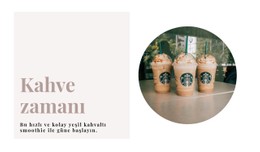 Kahve Zamanı - En Iyi CSS Şablonu