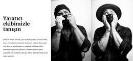 Ekibimizle Tanışın Için WordPress Sitesi