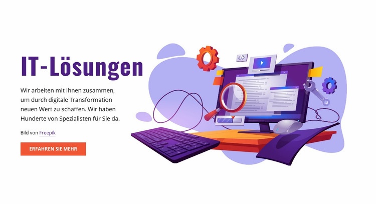 Benutzerdefinierte App-Entwicklung HTML Website Builder