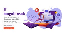 Egyéni Alkalmazásfejlesztés – HTML Céloldal