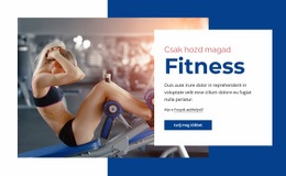 Edzőterem – Webhelytervezési Inspiráció