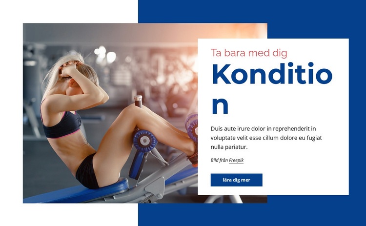 Gym WordPress -tema