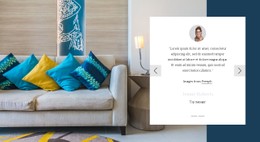 Testimonials about interior studio - CSS Template by Nicepage