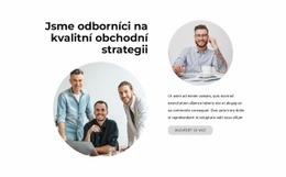 Jsme Odborníci Šablona Webu HTML CSS