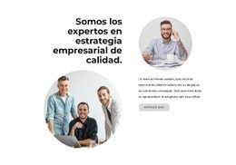 Somos Expertos Maqueta De Sitio Web