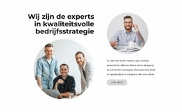Wij Zijn Experts Website Ontwerp