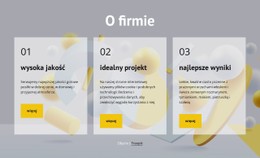 HTML Strony Dla O Firmie