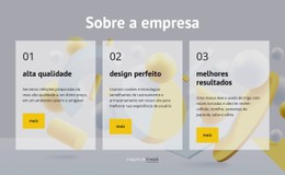 HTML Da Página Para Sobre Companhia