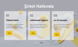 Şirket Hakkında Için Sayfa HTML'Si