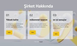 Şirket Hakkında - Özel Web Sitesi Tasarımı