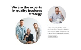 We Are Experts - Web Page Design For Inspiration