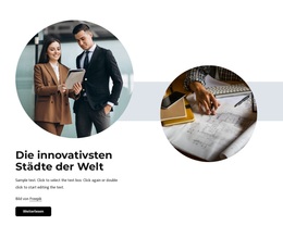 Die Innovativsten Städte – Gebrauchsfertiges WordPress-Theme