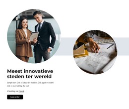 Meest Innovatieve Steden Responsieve HTML-CSS-Sjabloon