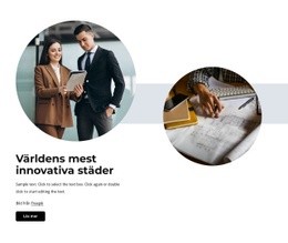 Mest Innovativa Städer Webbplats Mall