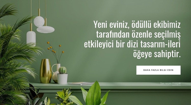 Yeni ev özellikleri Joomla Şablonu