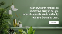 New Home Features Option Plan