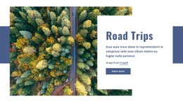 Road Trips Clean And Minimal Template