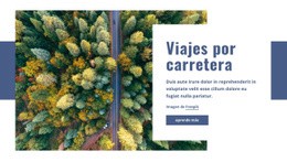 Creador De Sitios Web Premium Para Viajes Por Carretera